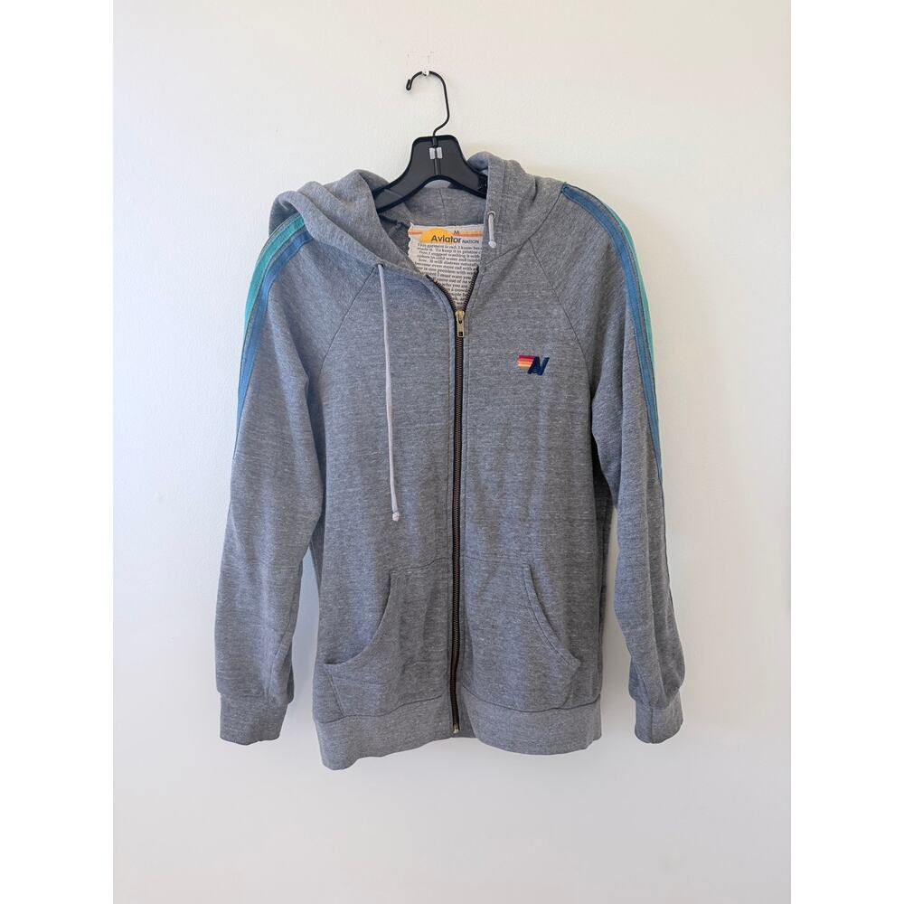 Aviator Nation Zip Hoddie Medium